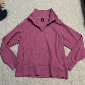 Women's Pink Nike Quarter Zip